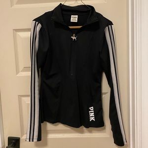 Victoria’s Secret PINK Quarter zip long sleeve top